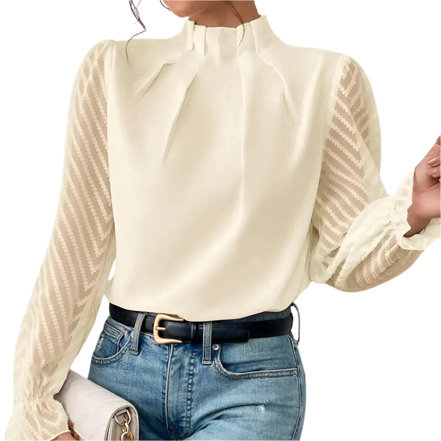 Mariana Lightweight Long-Sleeve Top – Coastal-Inspired Breathable Design