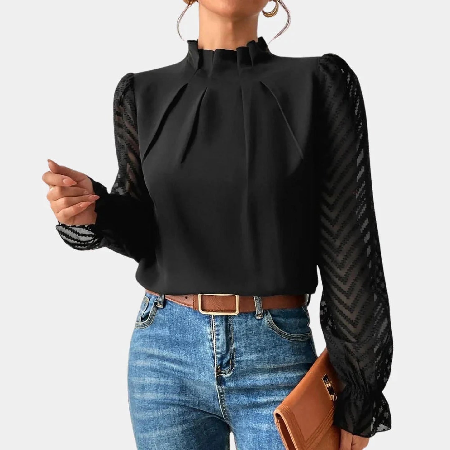 Mariana Lightweight Long-Sleeve Top – Coastal-Inspired Breathable Design
