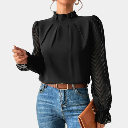 Mariana Lightweight Long-Sleeve Top – Coastal-Inspired Breathable Design