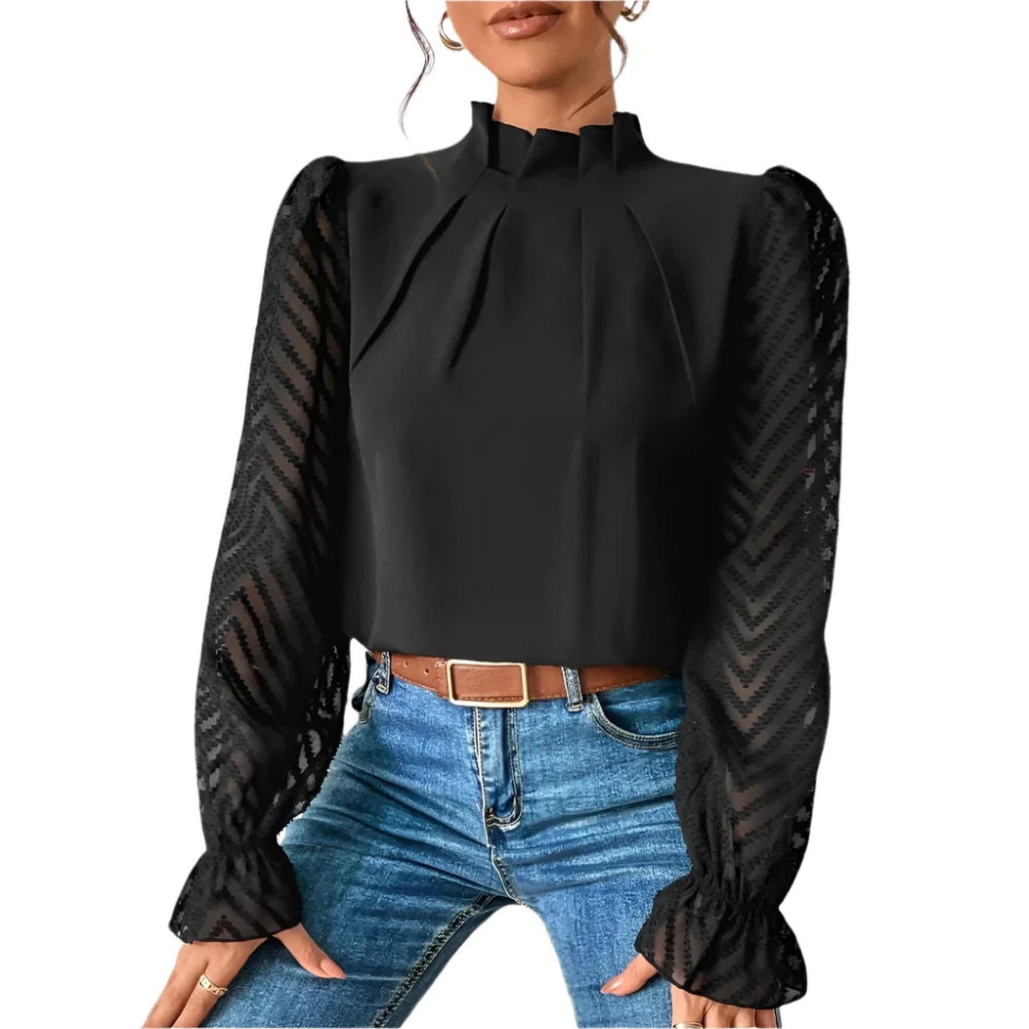 Mariana Lightweight Long-Sleeve Top – Coastal-Inspired Breathable Design