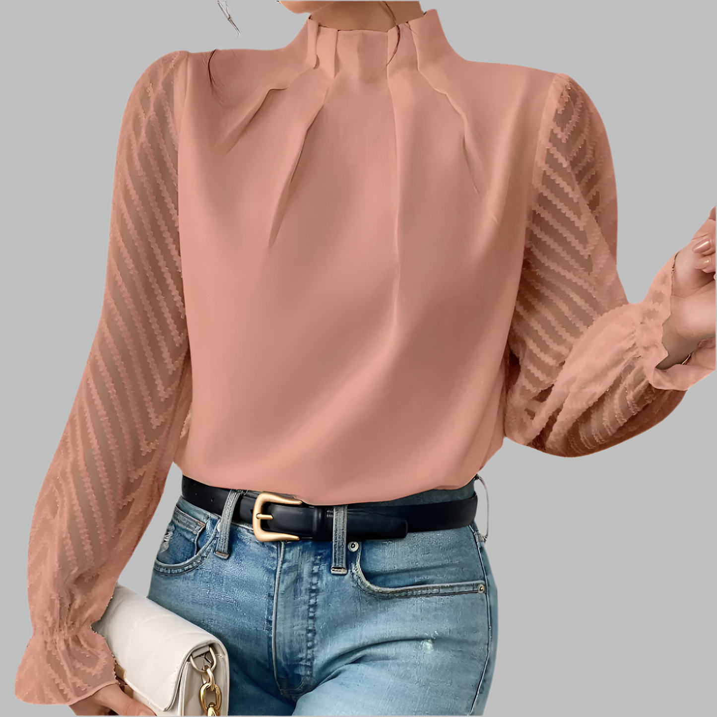 Mariana Lightweight Long-Sleeve Top – Coastal-Inspired Breathable Design