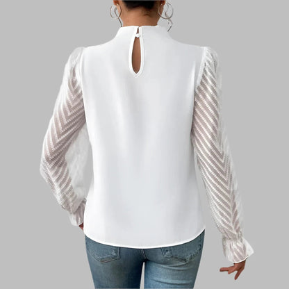 Mariana Lightweight Long-Sleeve Top – Coastal-Inspired Breathable Design