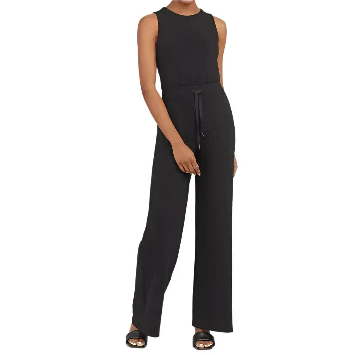 Lucia Women’s Sleeveless Jumpsuit – Light Blue, Airy Comfort for Spring–Summer