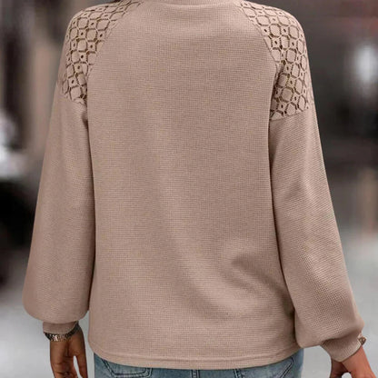 Aurora Trendy Sweatshirt – Women’s Cozy Everyday Layer in Rich Brown